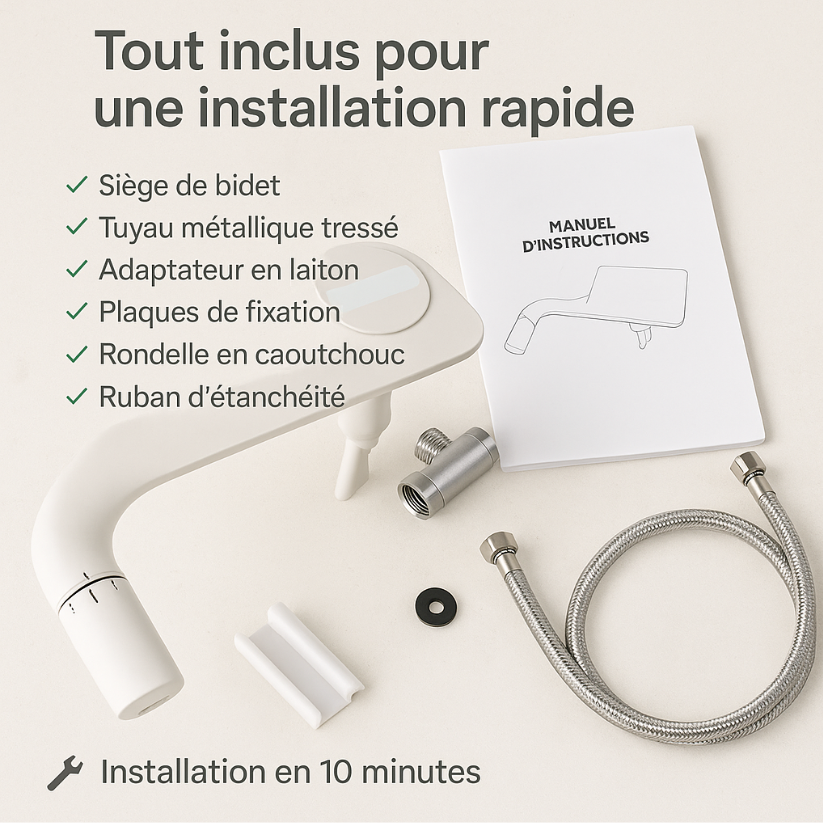 Bidet Double Jet Ultra Fin