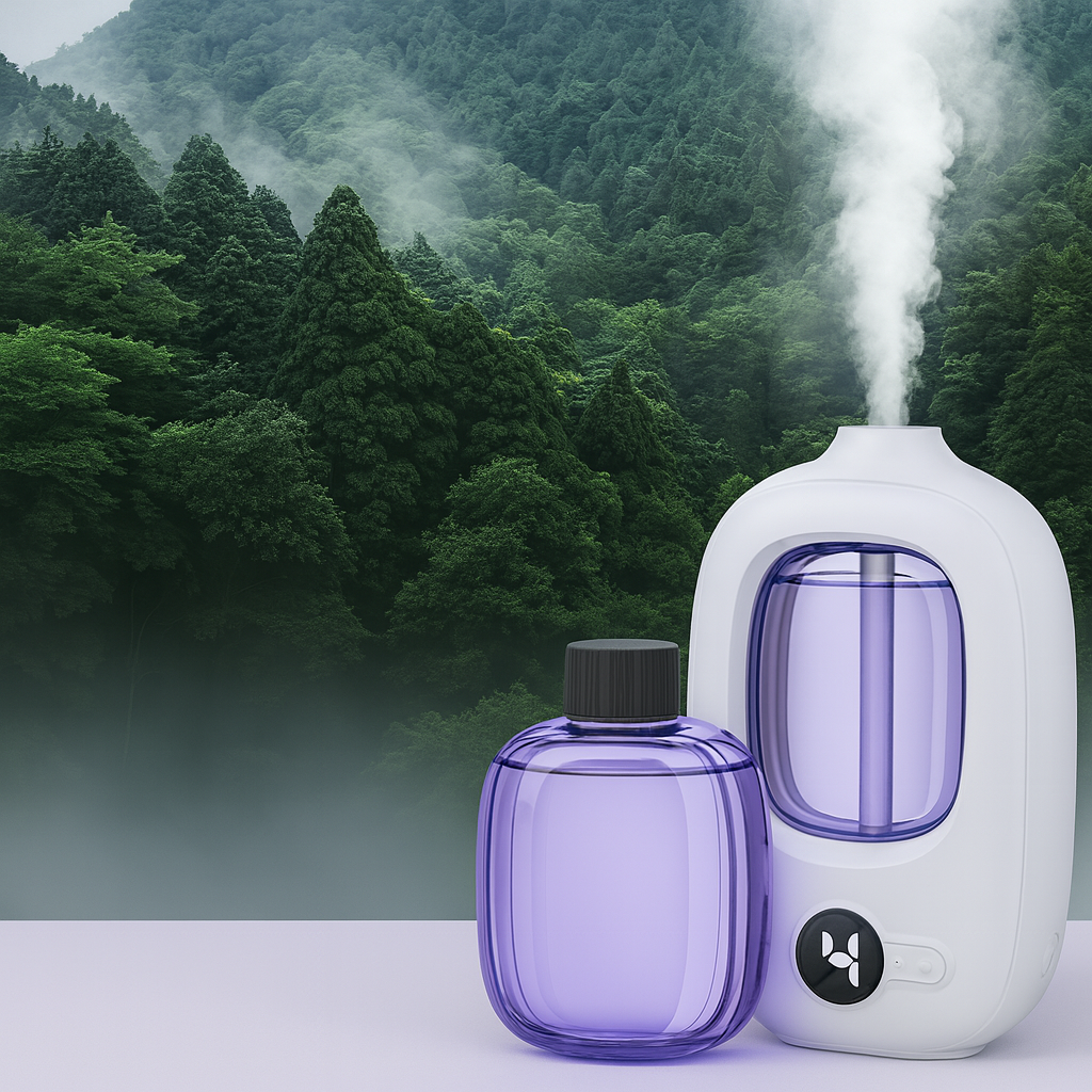 Diffuseur automatique d’huiles essentielles (huiles vendues séparément)